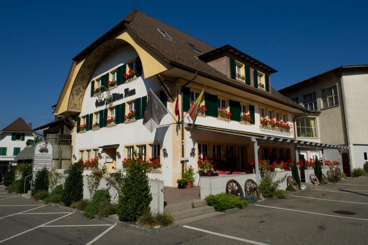 Gasthof Zum Wilden Mann Aarwangen Extérieur photo